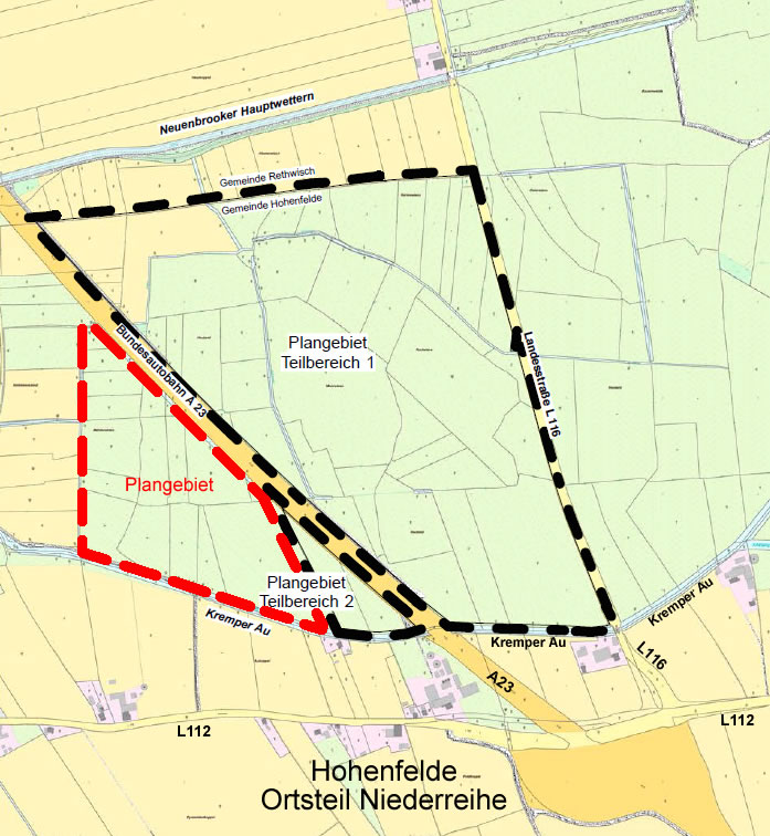 Solarpark Hohenfelde Gesamtfl&auml;che